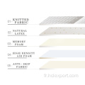 Sleep Well Quality Single Double haute densité Matelas